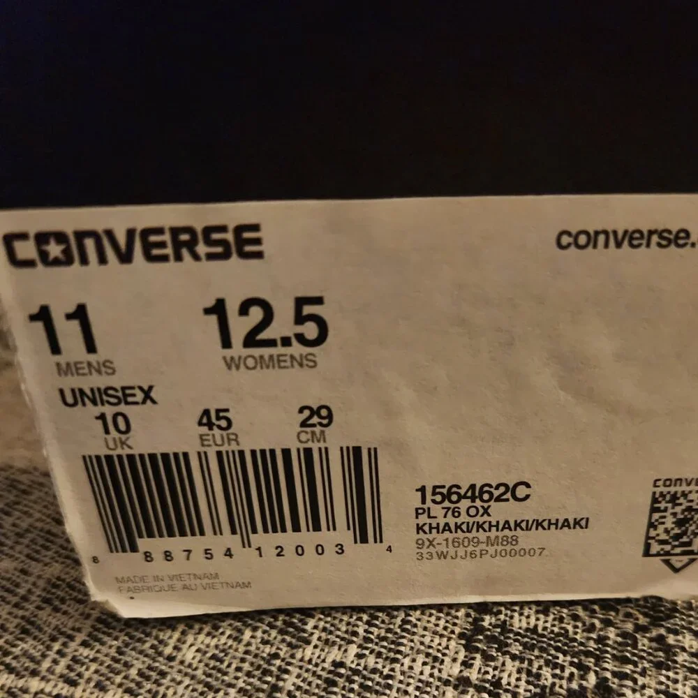 Khaki suede Converse (unisex) - Picture 6 of 6